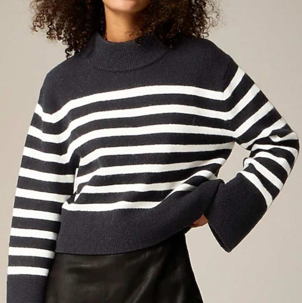 J. CREW Chunky Crewneck Sweater in Supersoft Yarn Sz XL